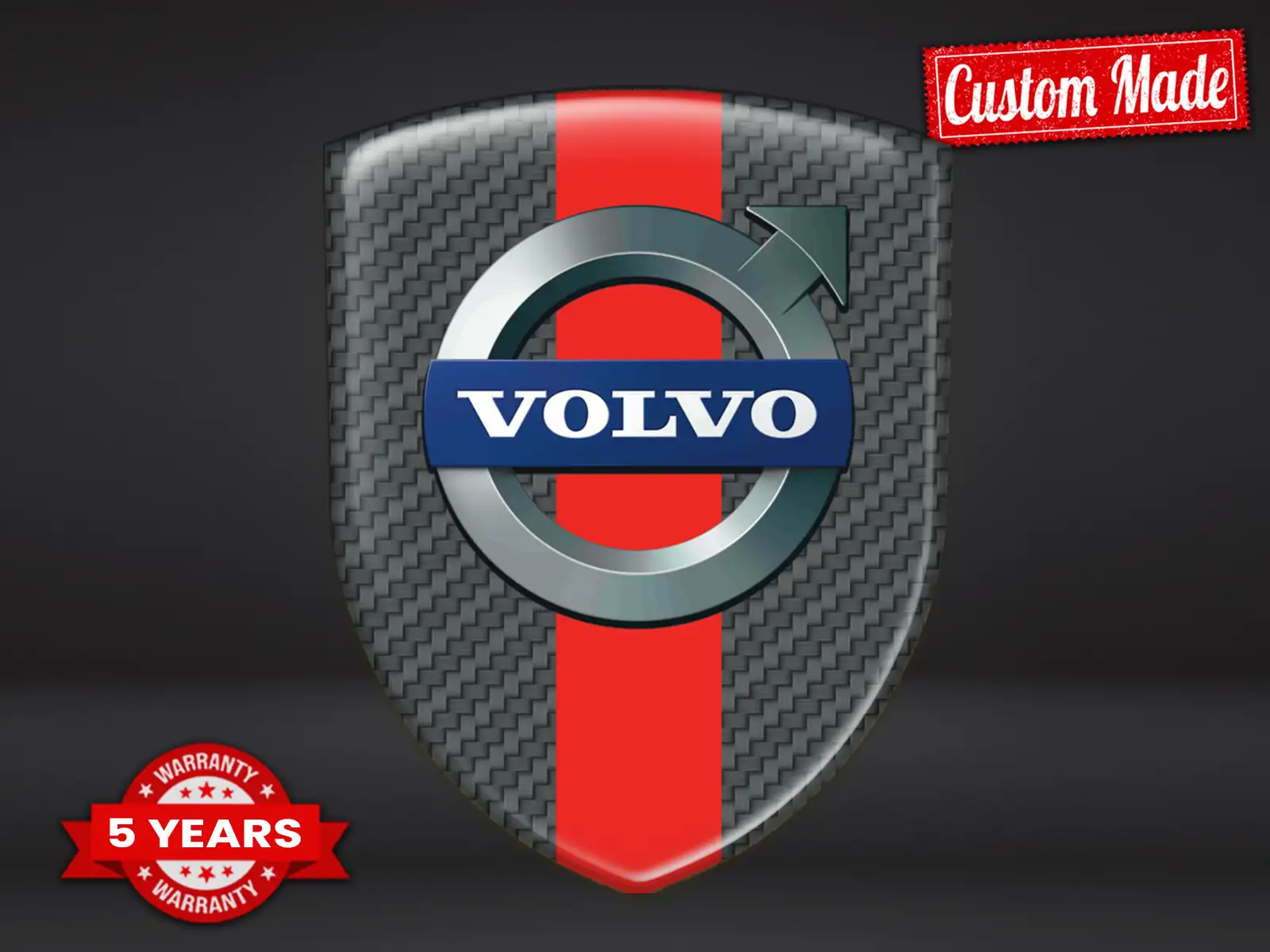 Volvo Badge Auto Pro Max Resistenti Eleganti